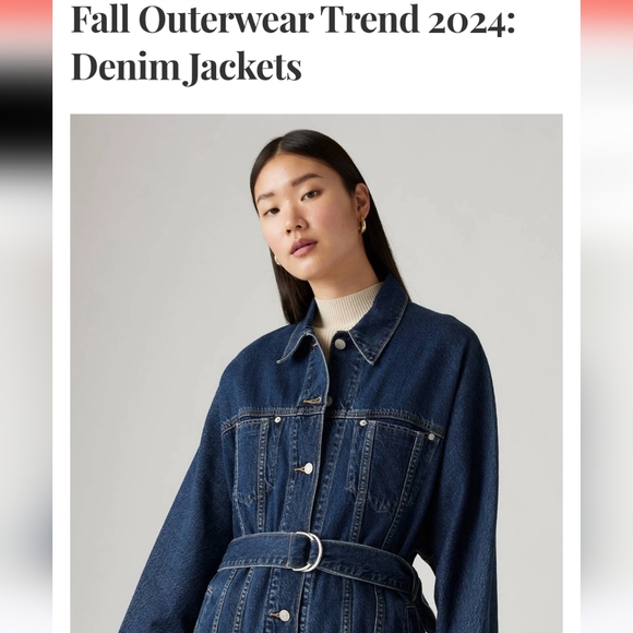 Denim Jean Jacket in a size Medium - Picture 7 of 7